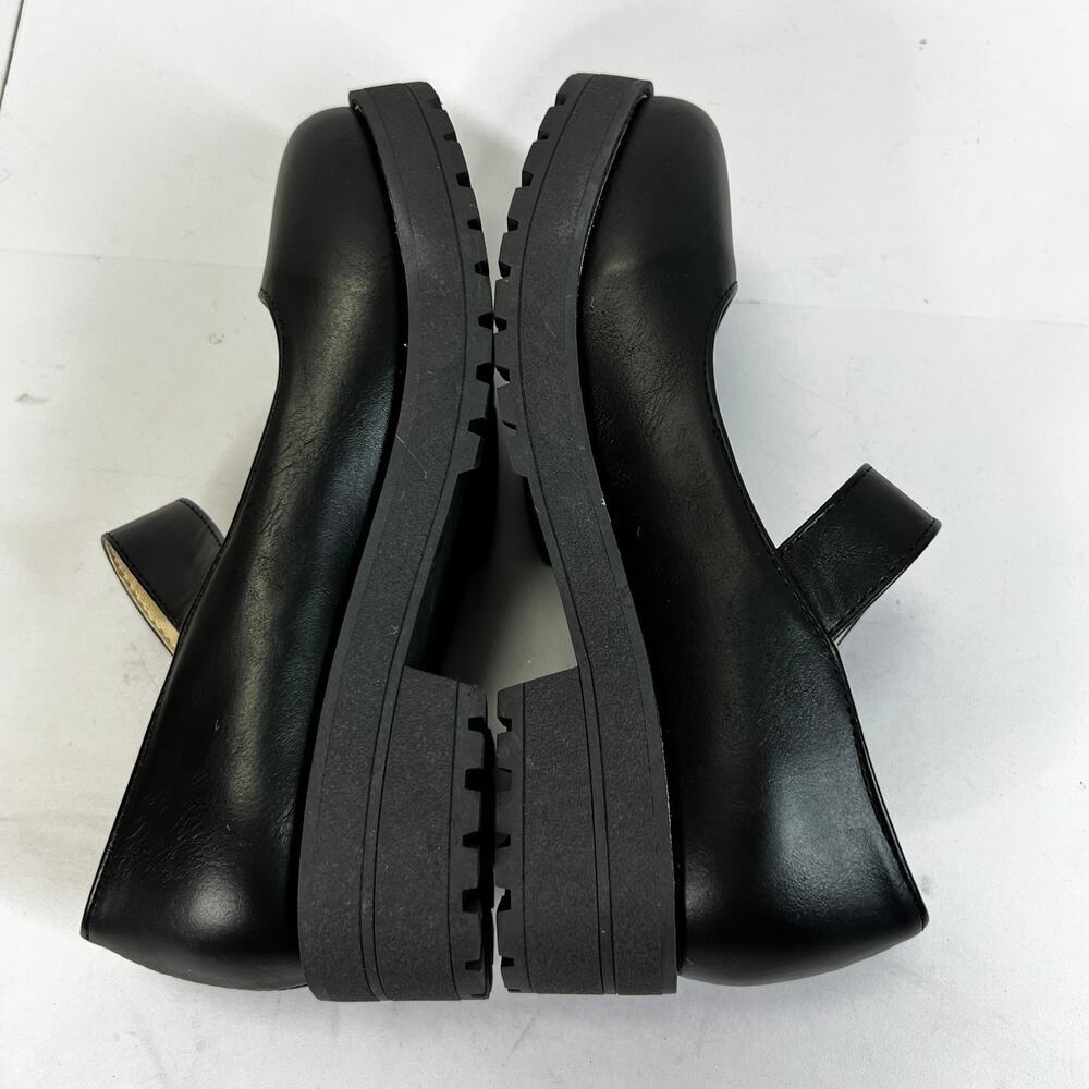 Chunky Y2K Buckle Goth Women's Shoes 7.5 Baby Doll